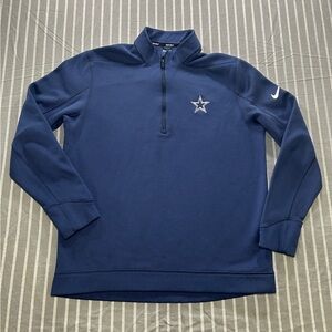 Nike Golf Dallas Cowboys Pacer Half-Zip Pullover Men's Medium